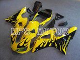 Yamaha YZF-R1 1998-1999 Injection ABS Fairing - Flame - Black Yellow - MFS5180